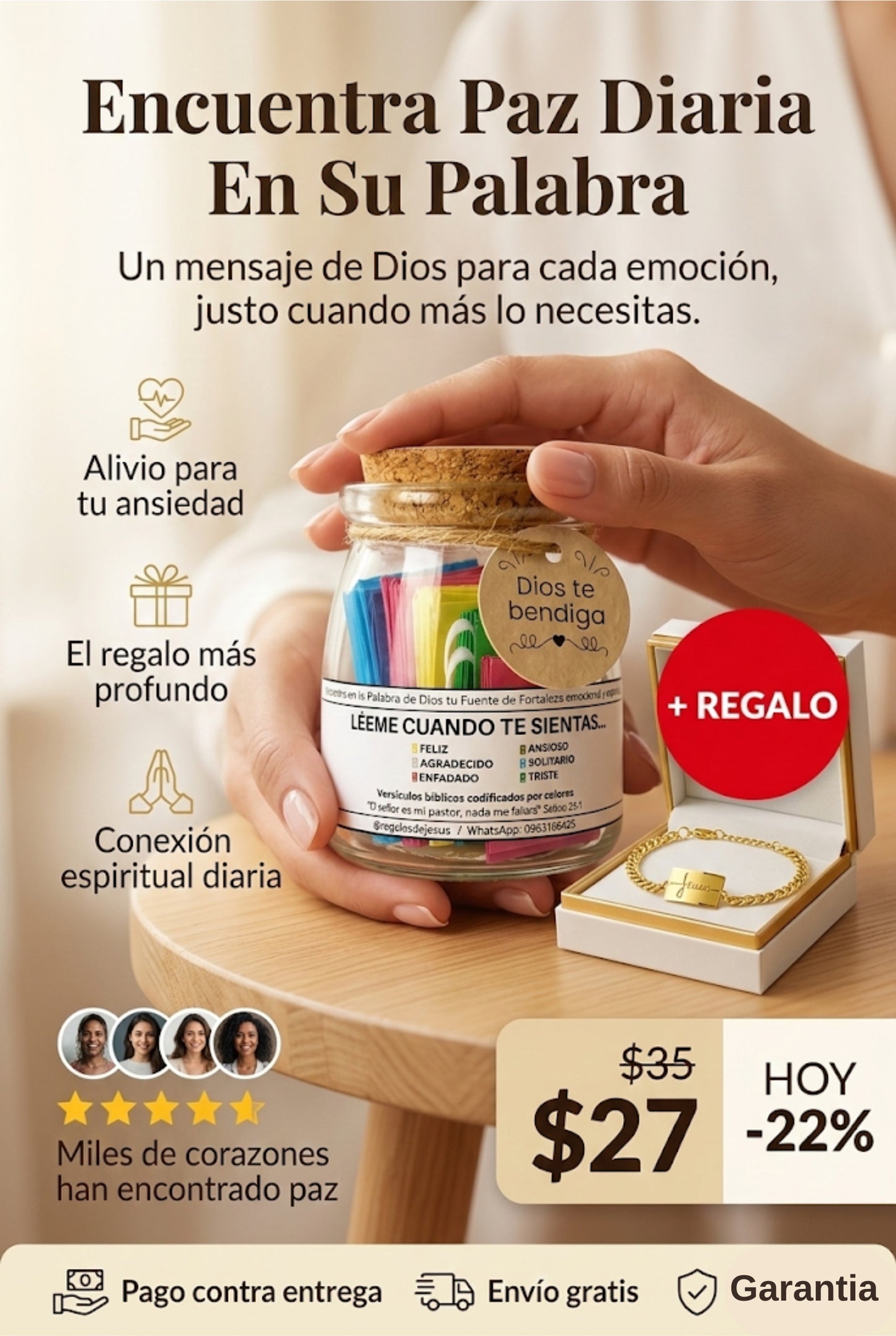 FRASCO DE VERSICULOS BIBLICOS