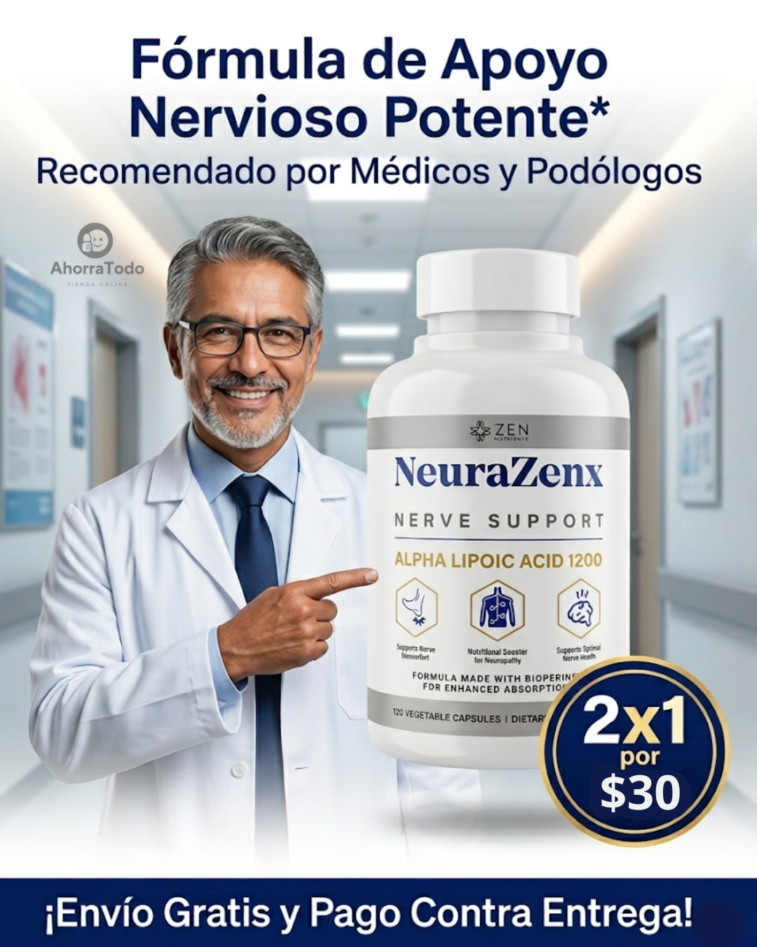 NEURAZENX NERVE SUPPORT