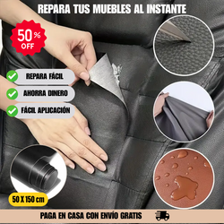 2x1 PARCHE DE REPARACION DE CUERO 150x50 cm