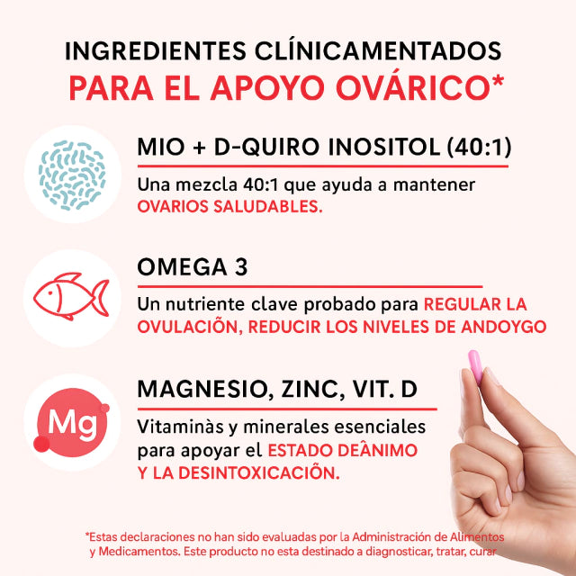 ✨ Recupera el equilibrio hormonal con Inositol Multivitamin✨