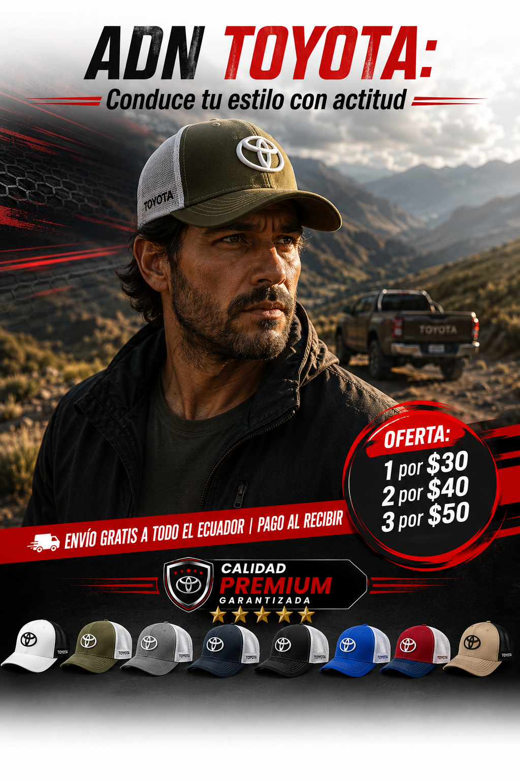 GORRA TOYOTA
