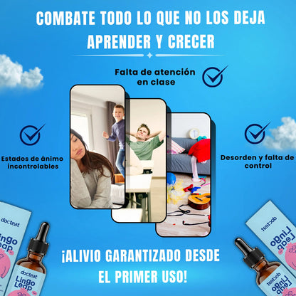 LINGO LEAP, GOTAS QUE POTENCIA EL HABLA Y LA MENTE DE TUS NIÑOS🎯✨